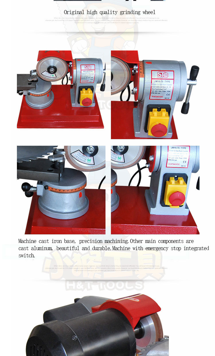 Saw blade sharpener MF126 H&T TOOLS